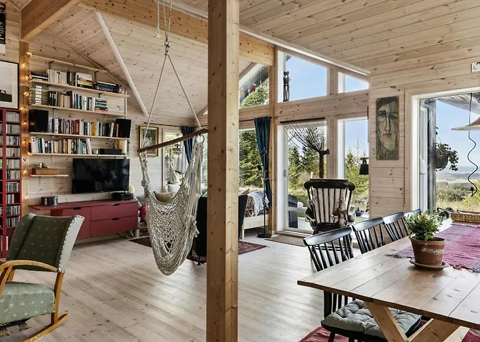 Tatil Evi Family Cabin With Views Over Hadeland