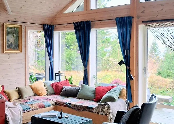 Family Cabin With Views Over Hadeland Lunner