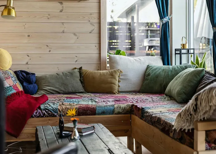Family Cabin With Views Over Hadeland Tatil Evi Lunner