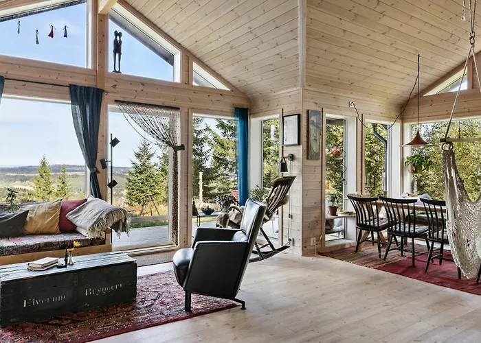 Family Cabin With Views Over Hadeland *