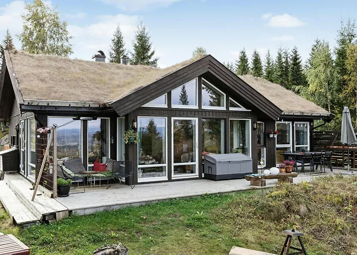 Family Cabin With Views Over Hadeland